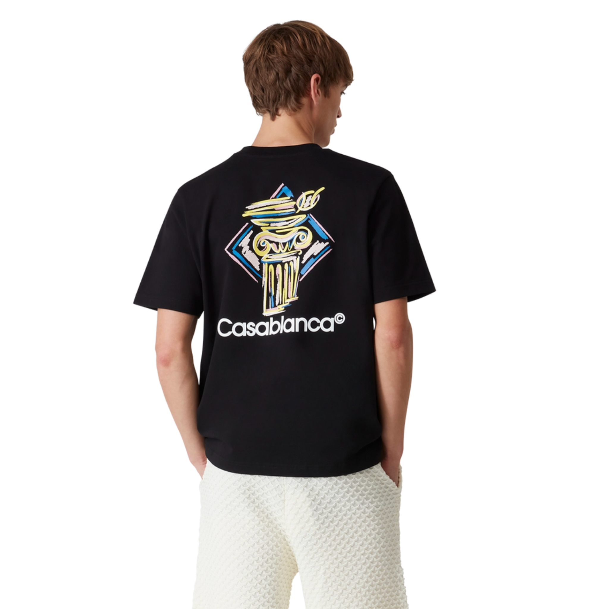 DIAMOND COLUMN CASABLANCA T-SHIRT