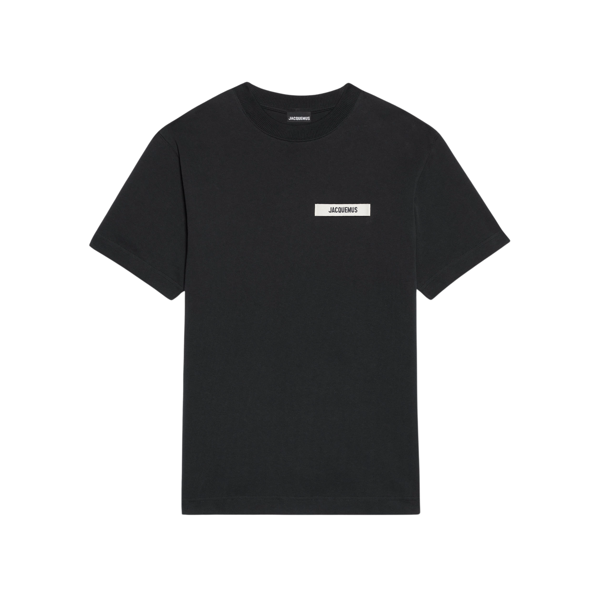LE T-SHIRT GROS GRAIN JACQUEMUS NOIR